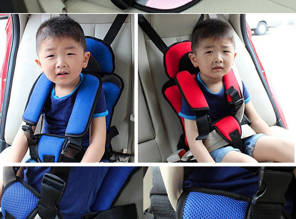 Infant Safe Seat Portable Baby Safety Seat with adjustable headrest and five-point harness