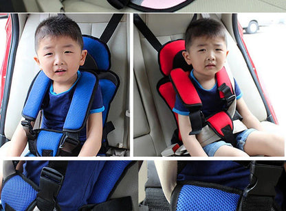 Infant Safe Seat Portable Baby Safety Seat with adjustable headrest and five-point harness