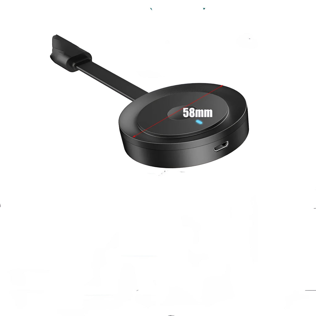 Pushbao dual-band WiFi HDMI dongle for TV projector, 12x90x30mm