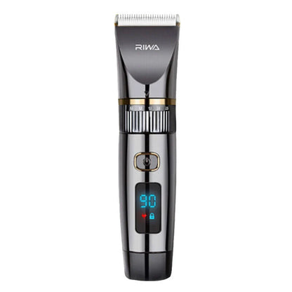 Household Hair Clipper Electric Shaver with titanium-ceramic blades and adjustable length settings
