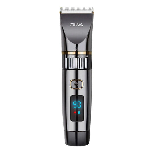 Household Hair Clipper Electric Shaver with titanium-ceramic blades and adjustable length settings