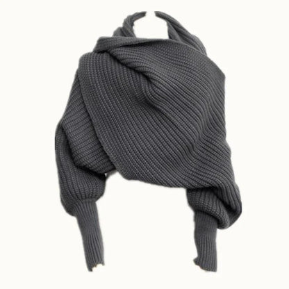 Cozy cashmere scarf sweater in a variety of colors, providing warmth and style for women