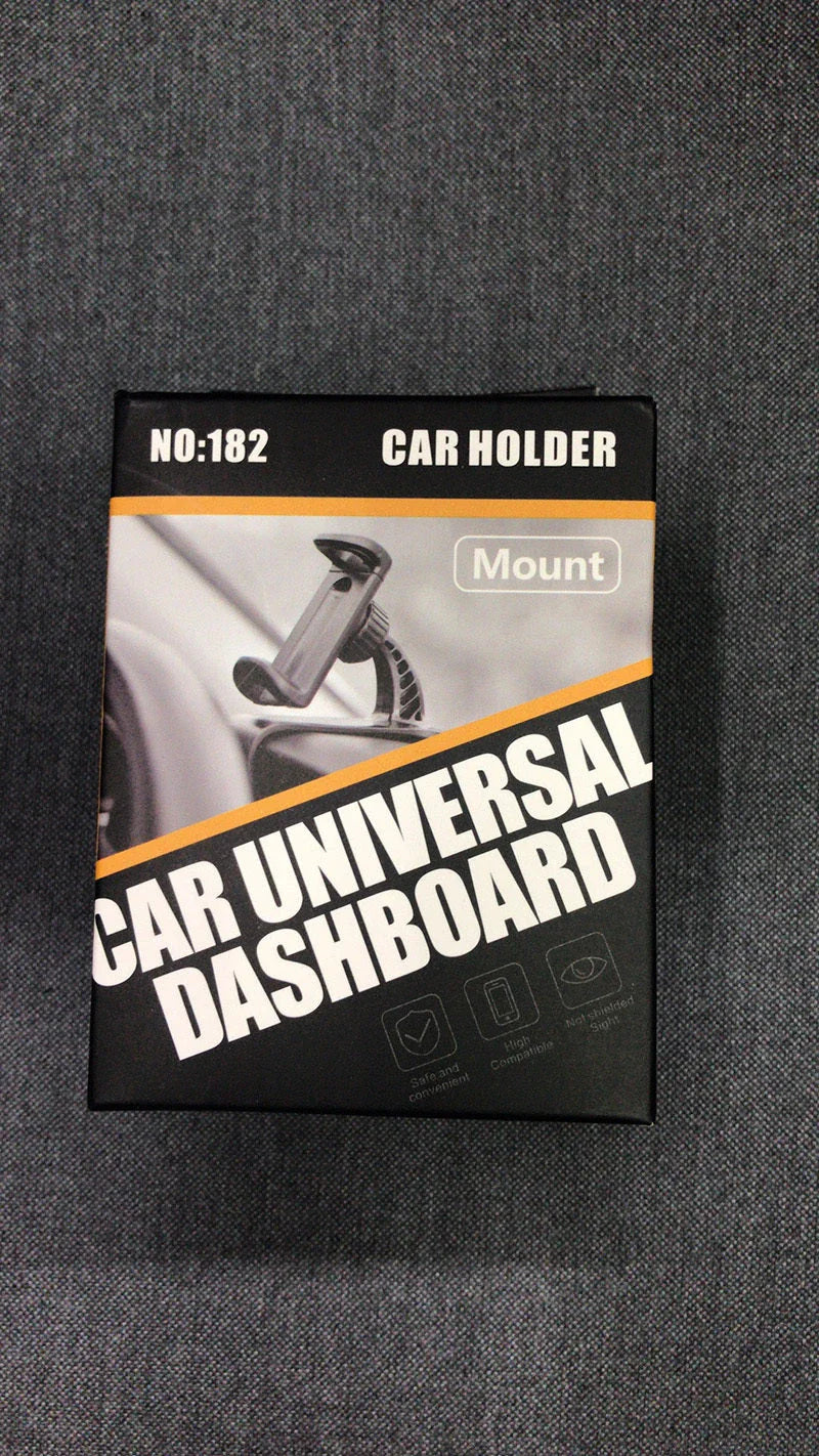 360 Degree Rotation Universal Car Phone Holder mounted in car with phone