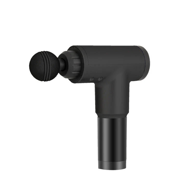 Household Electric Fascia Gun with multiple massage heads for muscle relief