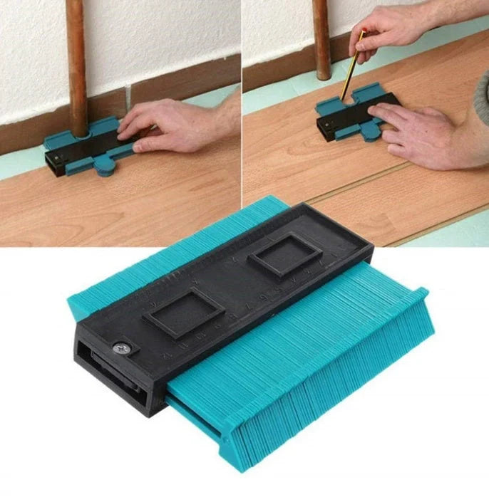 Radial Ruler Contour Gauge Taker Profile Gauge for precise irregular shape measurements