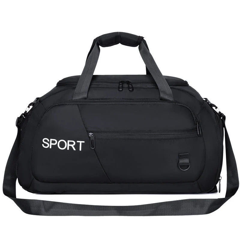 Waterproof Oxford fabric sports backpack with separate shoe compartment in multiple colours