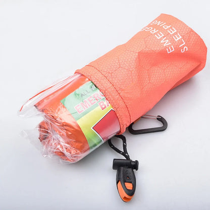 First-aid Tent Insulation Mat with reflective surface for emergency warmth and survival