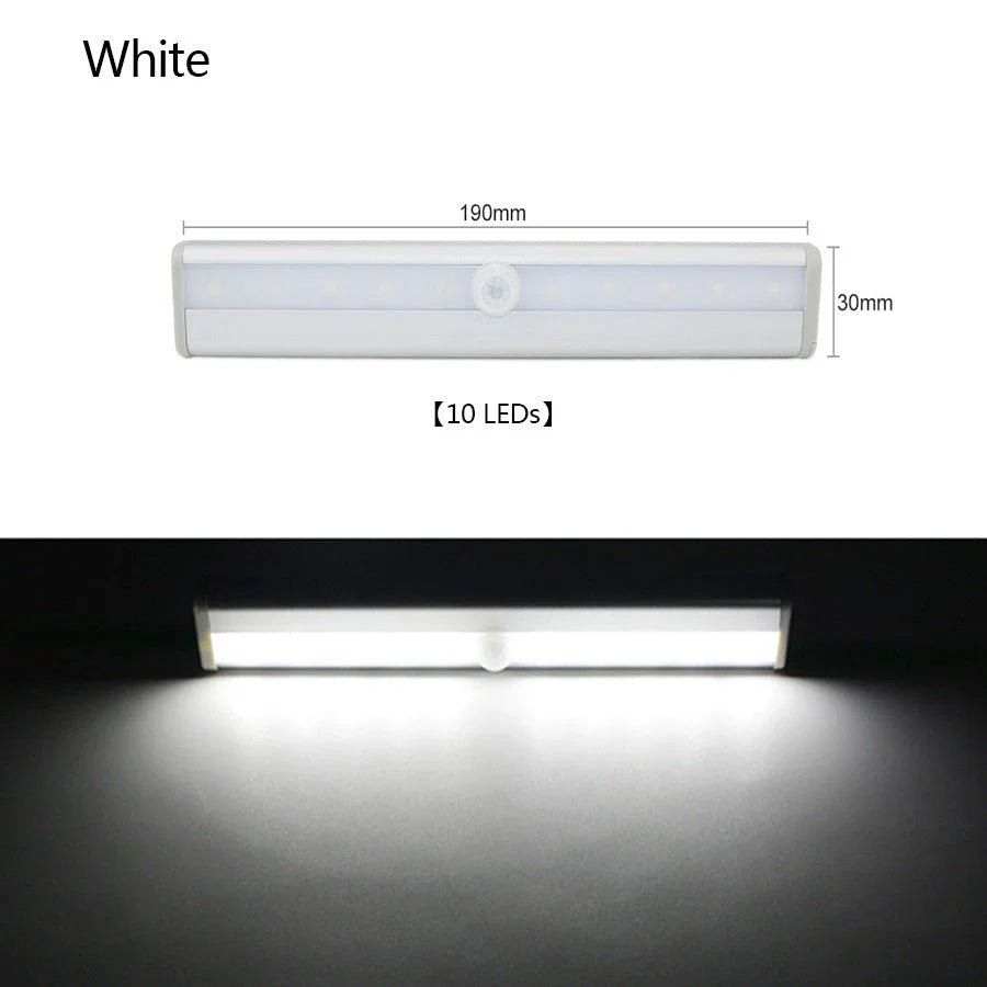 LED Cabinet Body Induction Lamp with motion sensor for automatic lighting