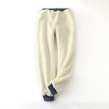Lamb velvet padded sweatpants in various colours and sizes