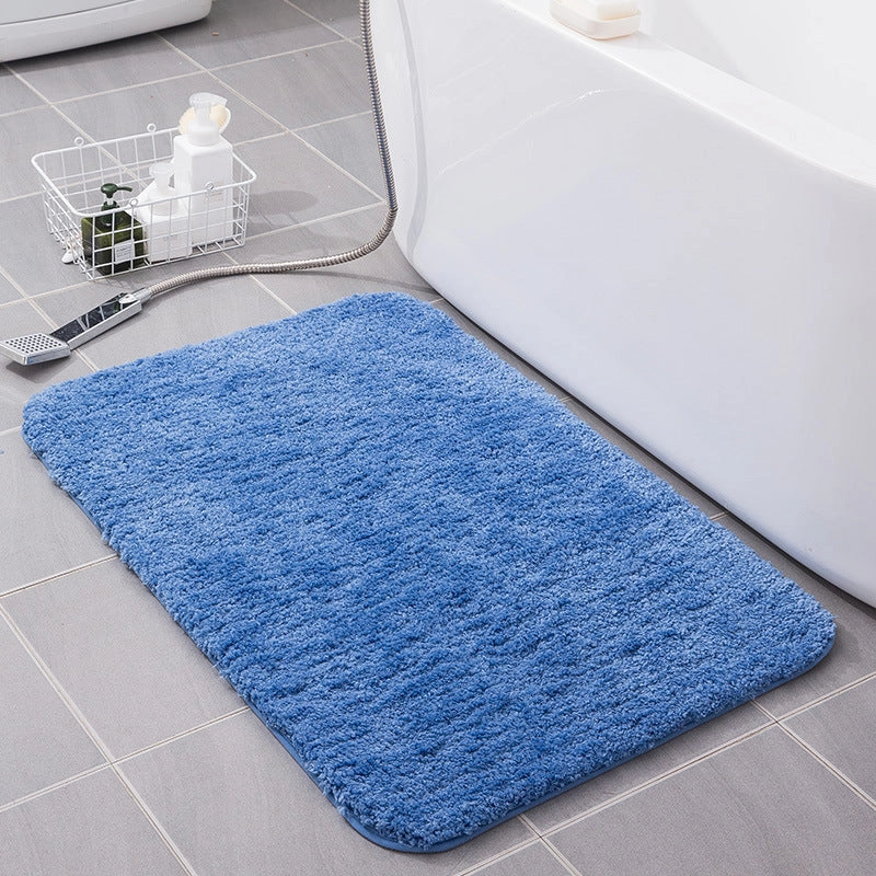 Polyester fibre household floor mat in various colours and sizes