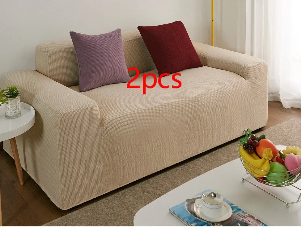 Waterproof polar fleece sofa slipcover in various colours and sizes
