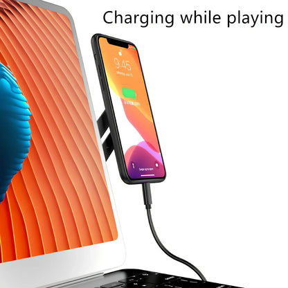 Silver grey aluminium computer stand with flat expansion bracket measuring 11.9x2.9x0.5cm