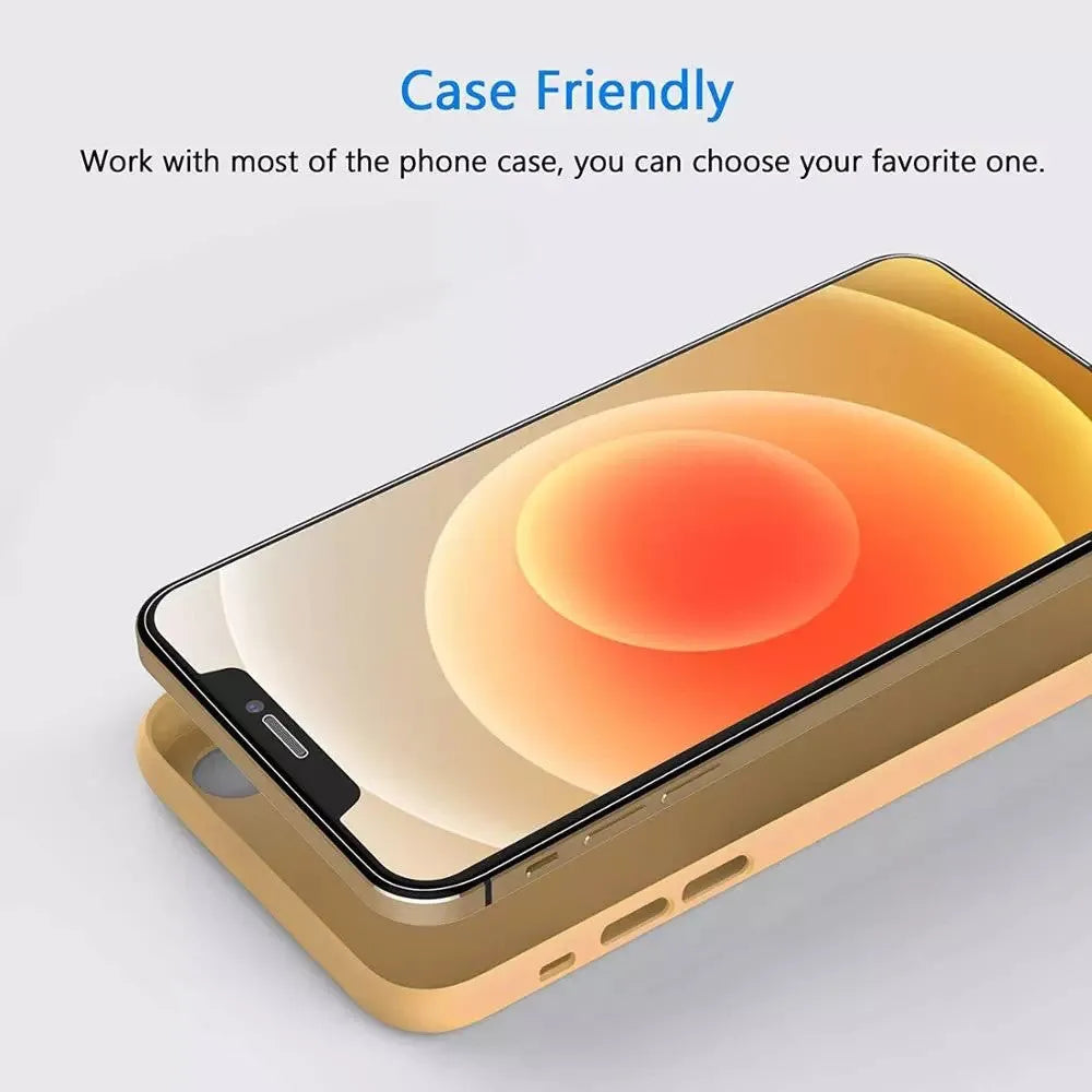 Transparent nano TPU screen protector for iPhone 13 Pro Max with anti-scratch anti-fingerprint coating