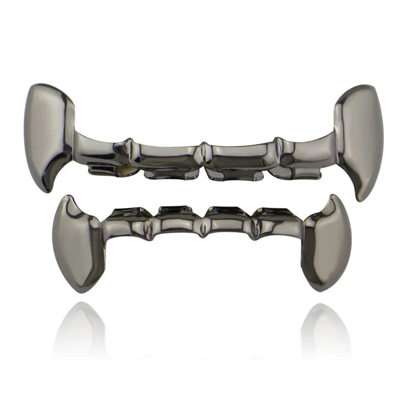 Halloween Vampire Zombie Dentures for cosplay and costume parties, available in multiple sizes