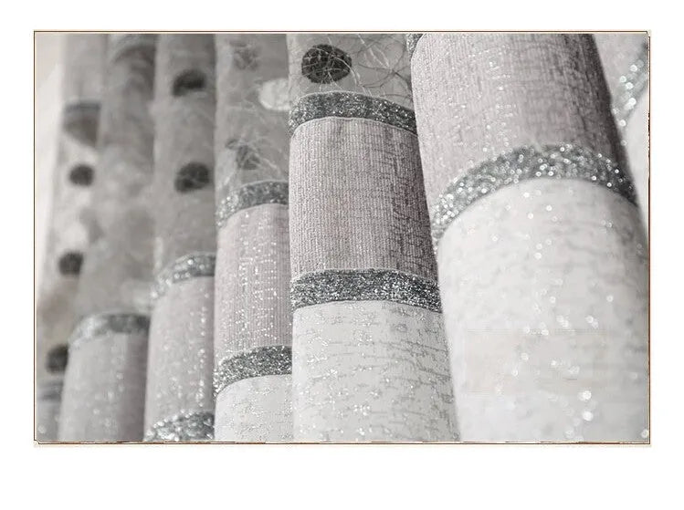 Single panel blackout curtain showing choice of hook and ring hanging styles on a white background.