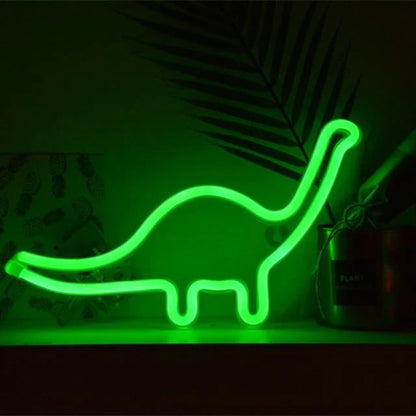 LED neon sign light in various designs for home decor