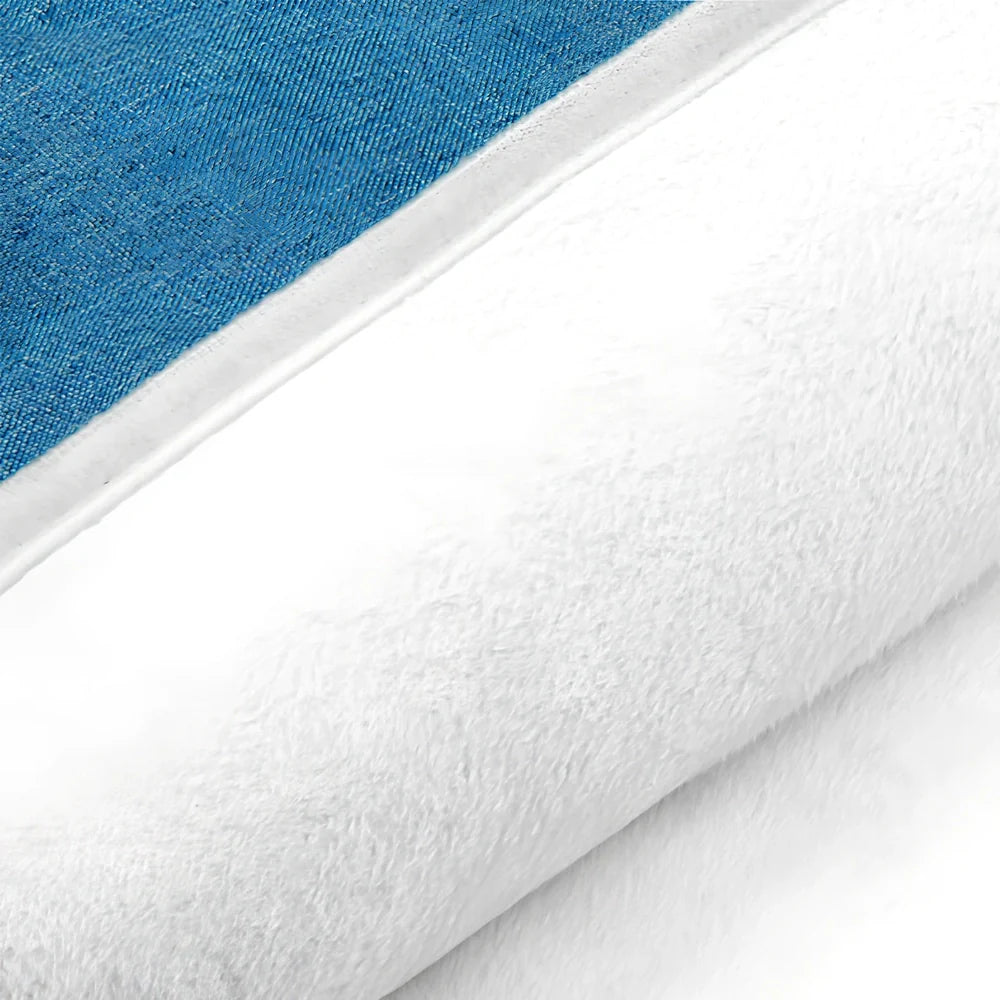 Grey laptop sleeve for MacBook with ant cloth exterior and soft handle, showing internal plush lining