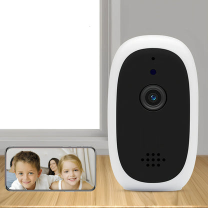 Wireless security camera with cloud storage and mobile monitoring capabilities