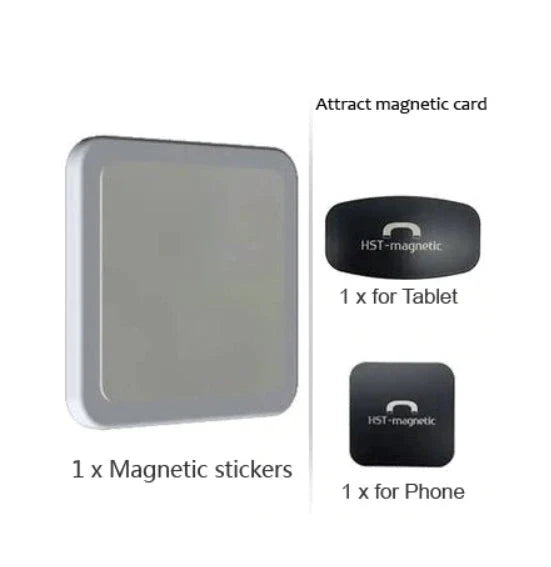 Magnetic Stickers for iPadProAir Tablet and Mobile Wall Fixing Bracket in various colours