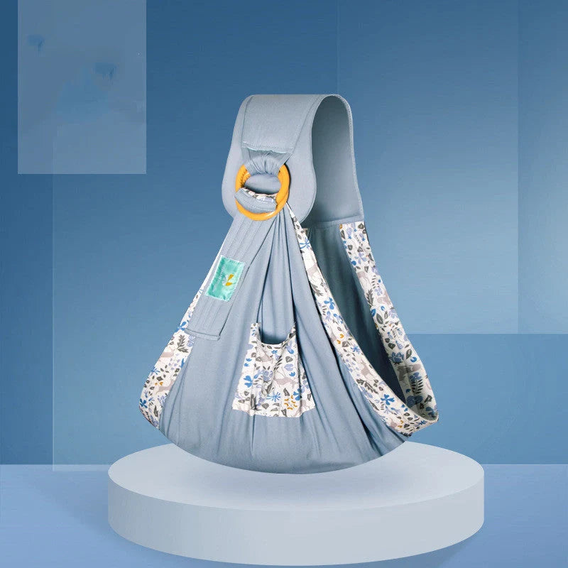 100% cotton baby carrier sling in various colors for secure, hands-free baby carrying