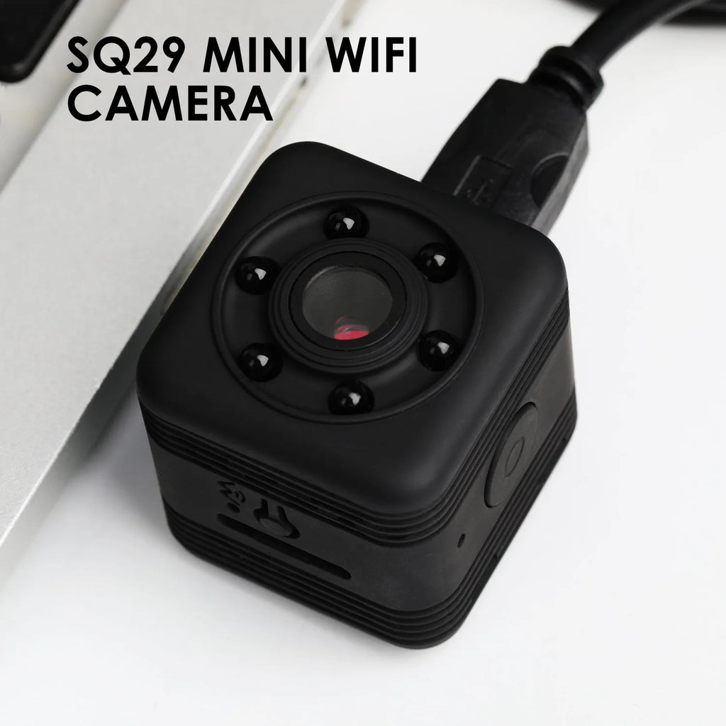 SQ29 waterproof sports camera with MicroUSB port and TF card slot