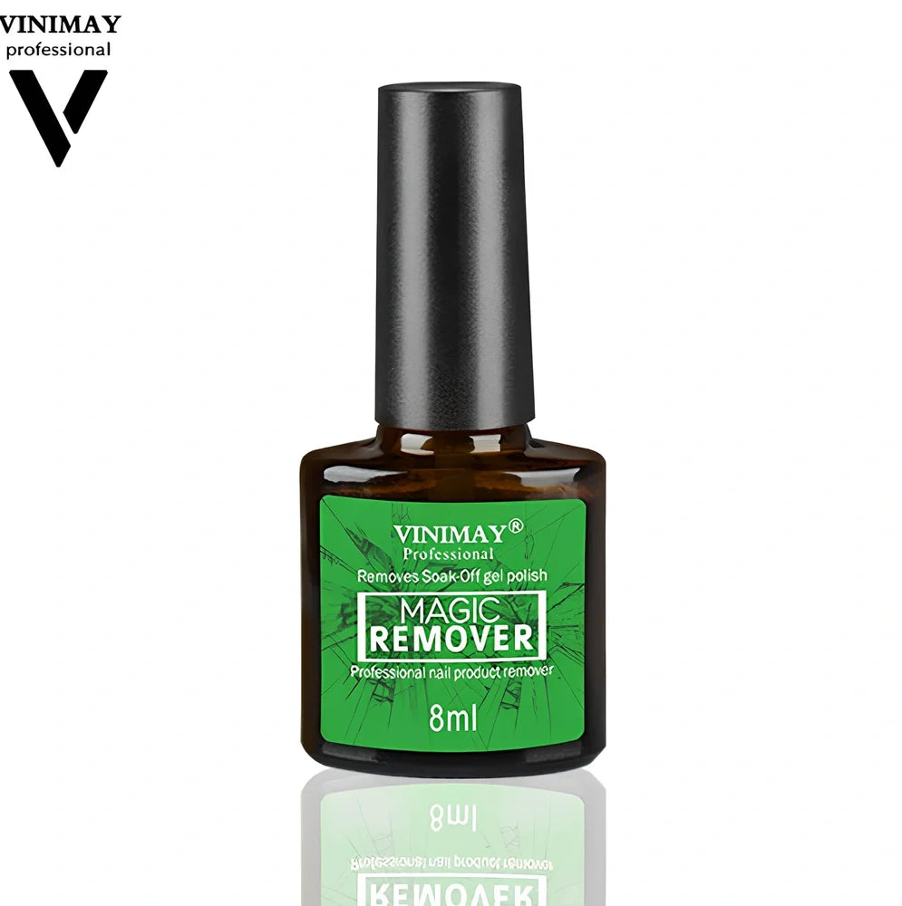 Burst Magic 15ml nail polish remover bottle, 5x3x3cm, for fast 1-2 minute gel soak-off and degreasing