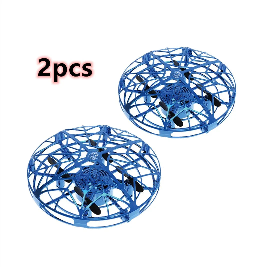 Intelligent Infrared Sensing Mini Drone - Sleek UFO-inspired design, automatic obstacle avoidance, and intuitive hand gesture controls for an exhilarating flying experience.