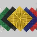 Car wash room plastic Mosaic grille tile 400mm by 400mm reinforced polypropylene