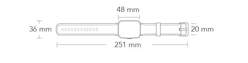 Black waterproof smart bracelet with 1.4-inch screen and silicone strap on a wrist