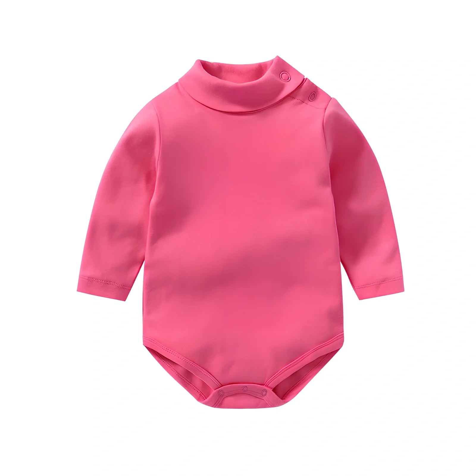 Cotton baby bodysuit with snap closures in multiple colours and sizes for New Zealand infants