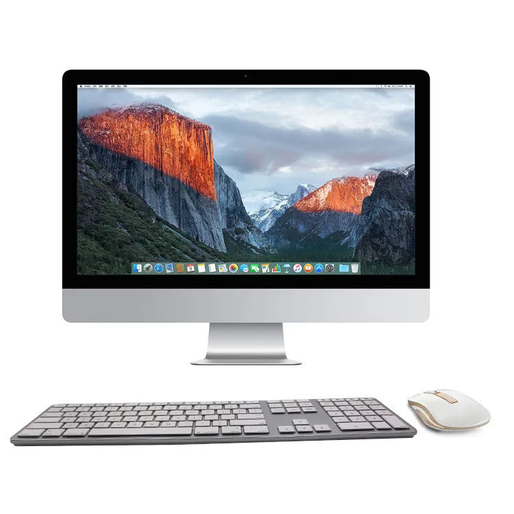 White wireless Bluetooth keyboard with 109 keys, shown on a desk.