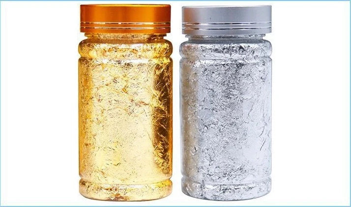 Net Red Gold Foil Candle Gold and Silver Foil Paper for decorative crafts