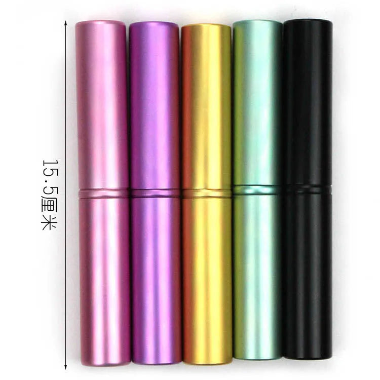Soft synthetic fibre makeup brush in multiple colours for powder blush foundation application