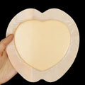 Large skin colour silicone gel foam bedsore sticker dressing for pressure sore prevention