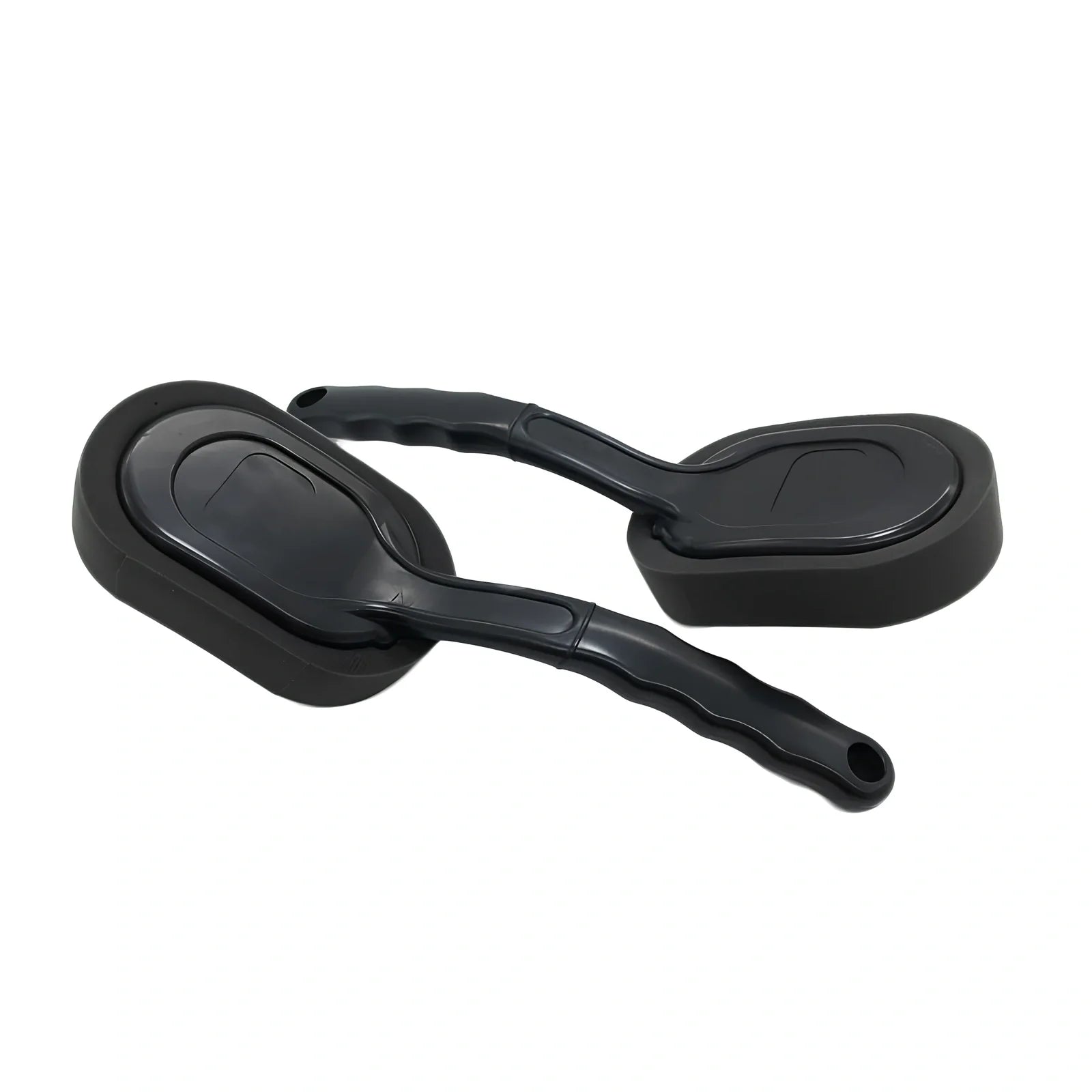 Long handle car tyre wax brush with polyester sponge head for standing application