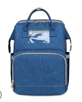 Portable Folding Crib Mummy Bag in green, grey, black, and pink options