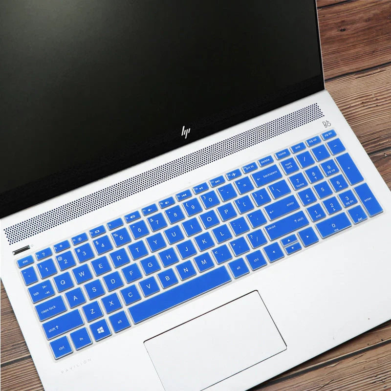 15.6-inch silicone keyboard film for HP Light and Shadow Wizard 4th Generation laptop in various colours