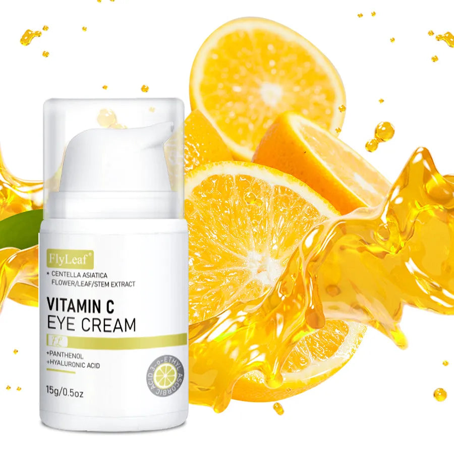VC eye essence oil anti-wrinkle eye cream in a 15g jar for dark circles and fine lines