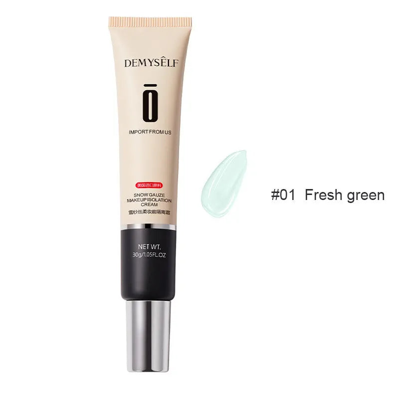 Air cushion BB cream foundation concealer in compact case with mushroom sponge, Ivory 01 and Natural 02 shades