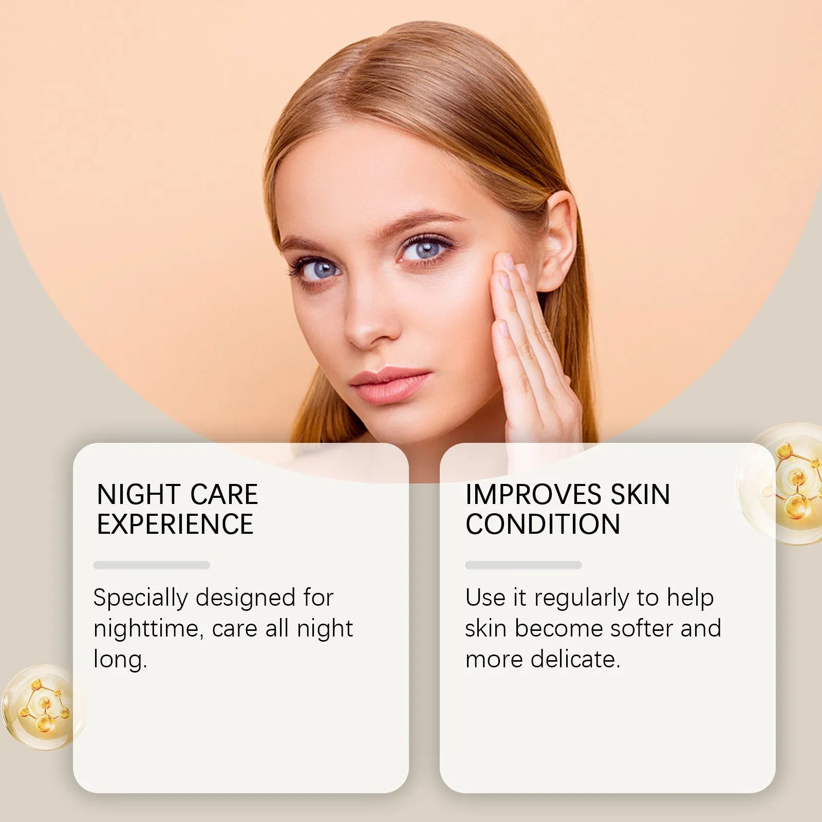 30g moisturising and skin lightening facial mask sheet measuring 5.1 by 3.9 cm