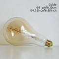 A110 double helix golden LED soft light strip measuring 110mm by 200mm
