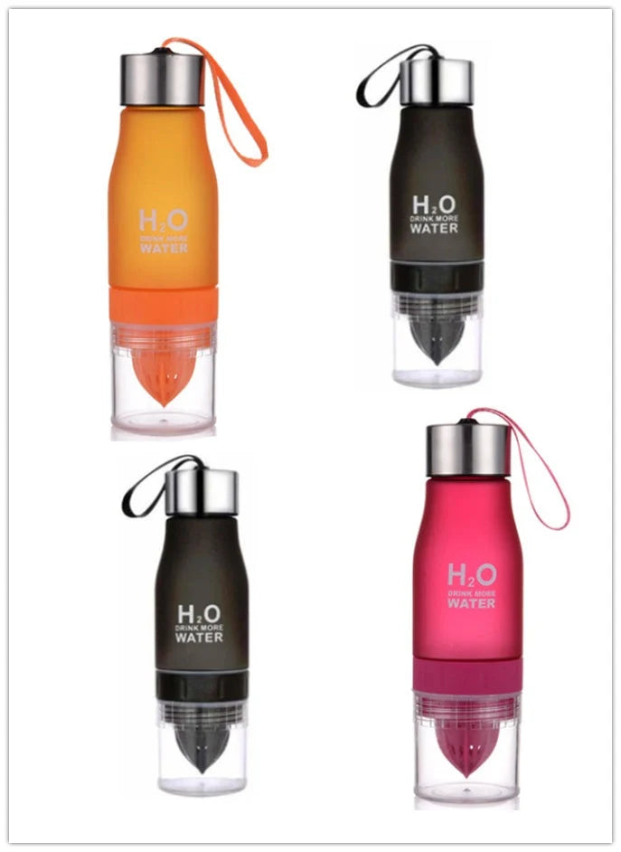 Frosted Plastic Lemon Cup in various colours, BPA-free, 650ml capacity