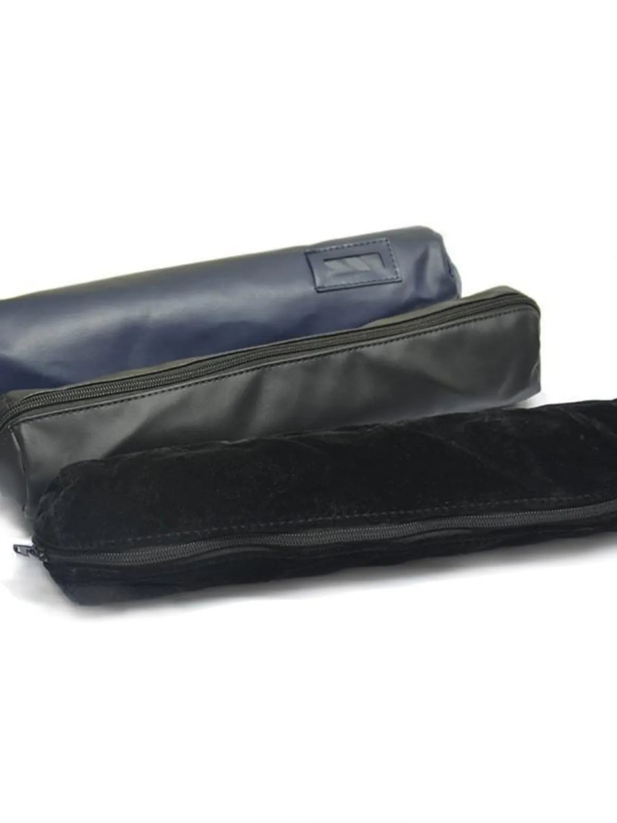Polyester women's portable bracelet watch buggy bag dustproof storage pouch with velvet bracelet stick black velvet bag