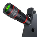 20x smartphone telescope with universal clip mount and optical glass lens for mobile photography