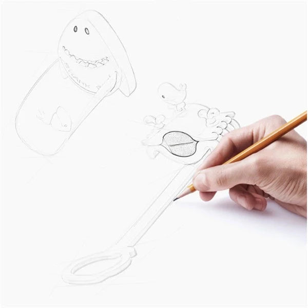 Children's faucet extender in blue, pink, and purple colours