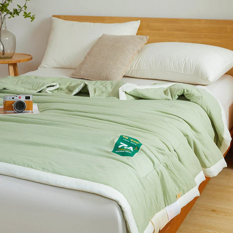 Antibacterial Raw Cotton Summer Cool Quilt in various sizes and colours