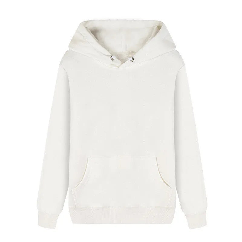 Custom DIY cotton blend hoodie jacket available in multiple colours and sizes for fall and winter
