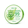 300g aloe vera gel container with clear emulsion-gel formula for skin application