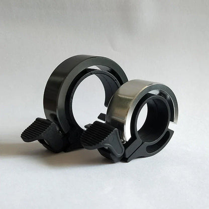 Aluminum alloy bicycle bell for mountain and road bikes with 90dB sound