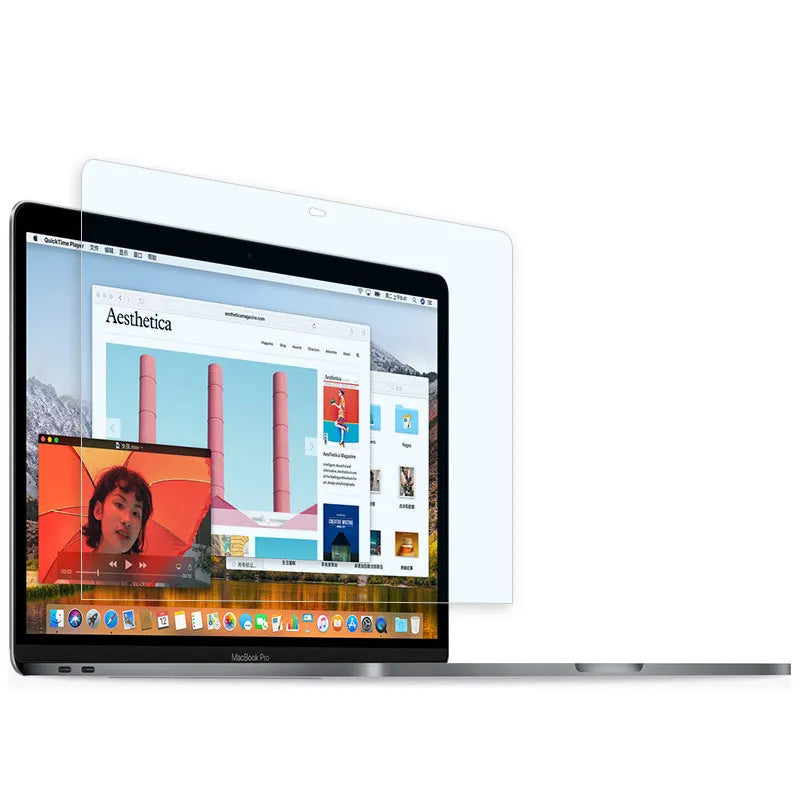 Lansheng matte anti-glare screen protector film for 13-inch MacBook Pro laptop.